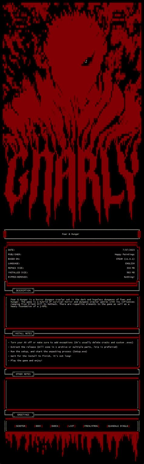 fear and hunger 2 igg|Fear & Hunger (v1.4.1) [358 MB] / Fear & Hunger 2 .